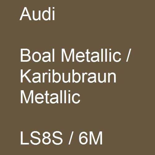 Audi, Boal Metallic / Karibubraun Metallic, LS8S / 6M.